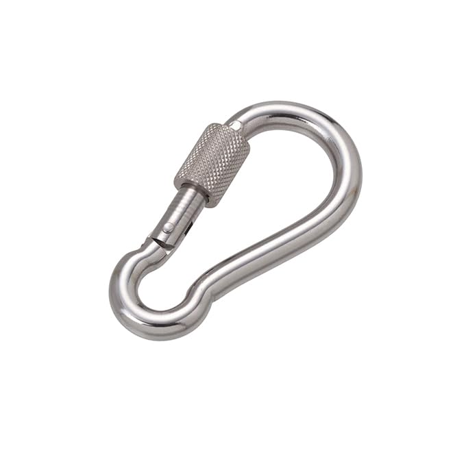 MM Mizumoto Kikai Seisakusho SUS304 Stainless Steel Snap Hook with Ring NB Type NB-10
MM Mizumoto Kikai Seisakusho SUS304 Stainless Steel Snap Hook with Ring NB Type NB-10