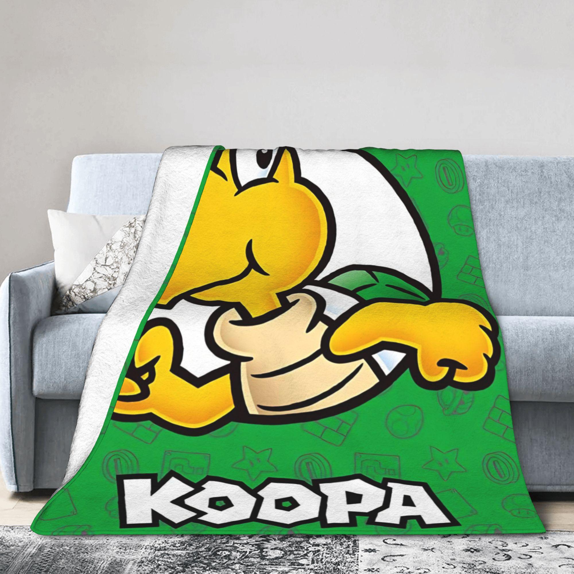 Super Mario Yoshi Blanket Quality Warm Throw Blanket Autumn Child Living Room Print Bedspread 75x90cm
Super Mario Yoshi Blanket Quality Warm Throw Blanket Autumn Child Living Room Print Bedspread 75x90cm