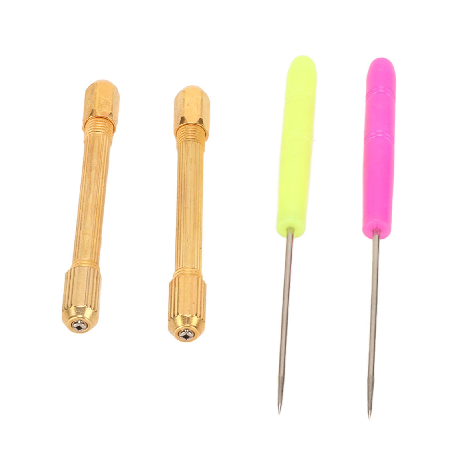 Doll Hair Root Holder Tools with 2 Awls Alloy Handles Long Lasting Lightweight Doll Hair Making Supplies
Doll Hair Root Holder Tools with 2 Awls Alloy Handles Long Lasting Lightweight Doll Hair Making Supplies