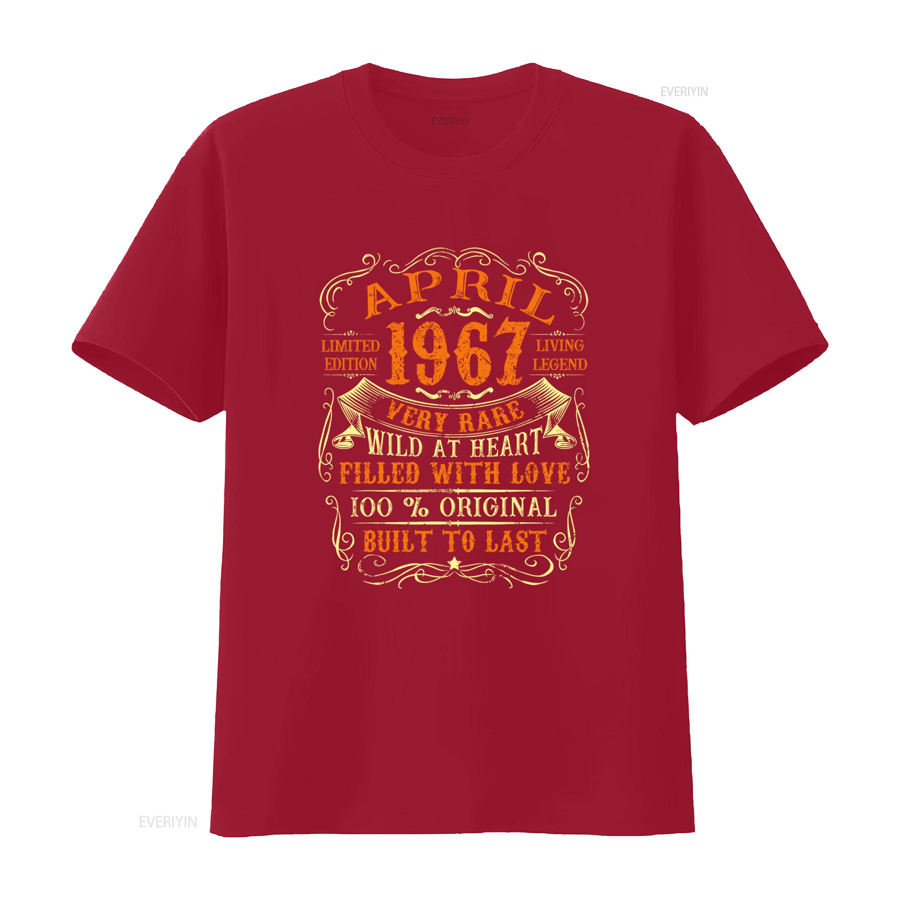 April 1967 Limited Edition Vintage T shirt Very Rare Wild at Heart Filled with Love 100 Original Built to Last vintage Washed S
April 1967 Limited Edition Vintage T shirt Very Rare Wild at Heart Filled with Love 100 Original Built to Last vintage Washed S