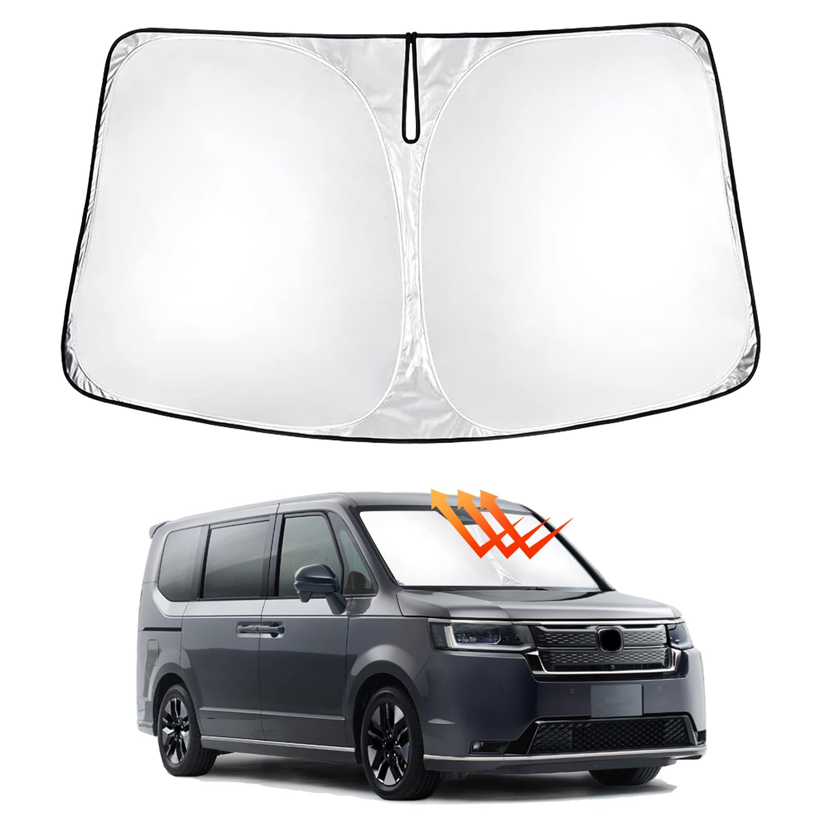 Солнцезащитный козырек на лобовое стекло Step Wagon RP6/7/8 типа STEP WAGN 6-го поколения Передний солнцезащитный козырек Honda Stepwagon RP6/7/8 type чёрный
Солнцезащитный козырек на лобовое стекло Step Wagon RP6/7/8 типа STEP WAGN 6-го поколения Передний солнцезащитный козырек Honda Stepwagon RP6/7/8 type чёрный