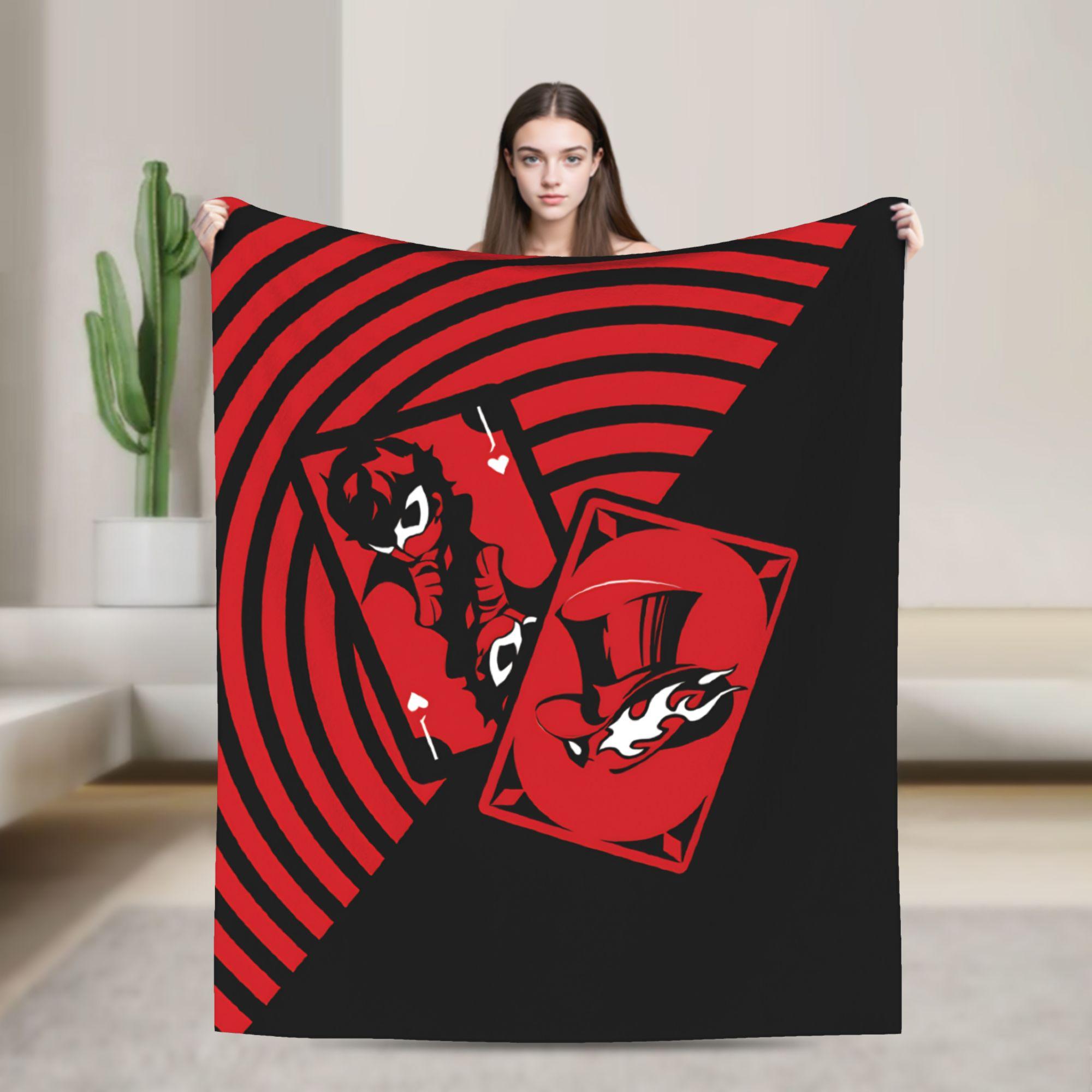 Soft Warm Blanket Picnic Animated Game P- Persona 5 Bedding Throws Flannel Bedspread For Couch Chair Aesthetic Sofa Bed Cover 80x120cm(31x47inch)
Soft Warm Blanket Picnic Animated Game P- Persona 5 Bedding Throws Flannel Bedspread For Couch Chair Aesthetic Sofa Bed Cover 80x120cm(31x47inch)