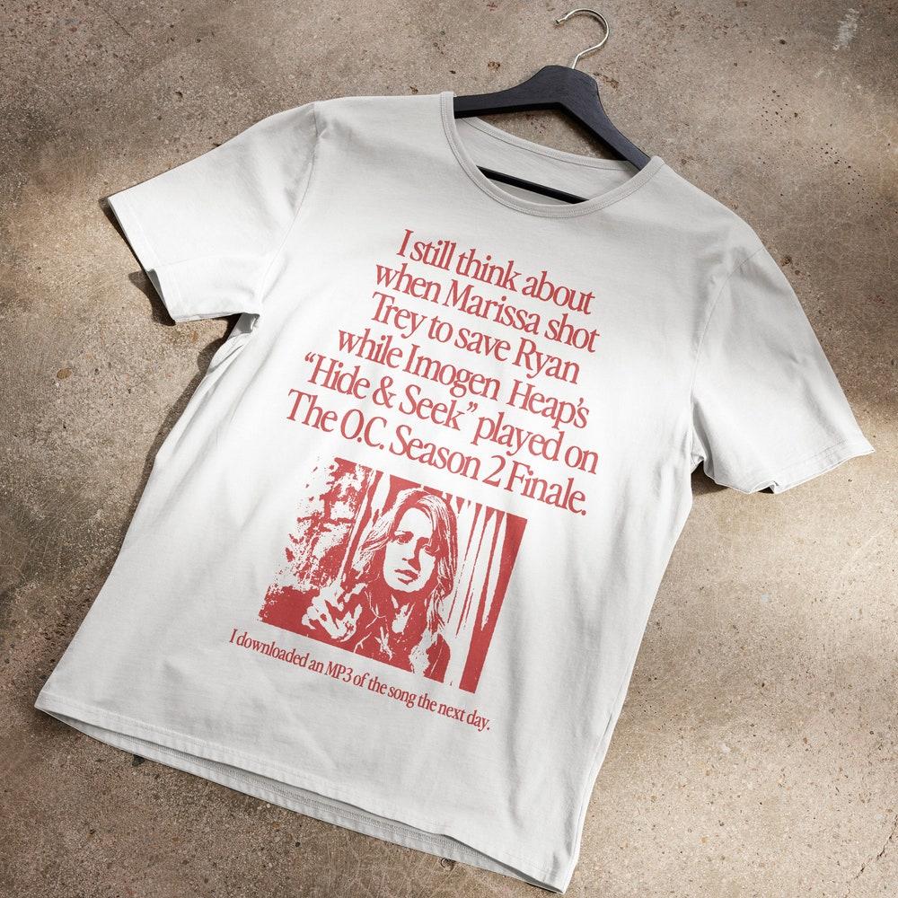 230GSM 100% Cotton T-Shirt I Still Think About When Marissa Shot Trey on The O.C. Season 2 Finale T-Shirt XS белый
230GSM 100% Cotton T-Shirt I Still Think About When Marissa Shot Trey on The O.C. Season 2 Finale T-Shirt XS белый