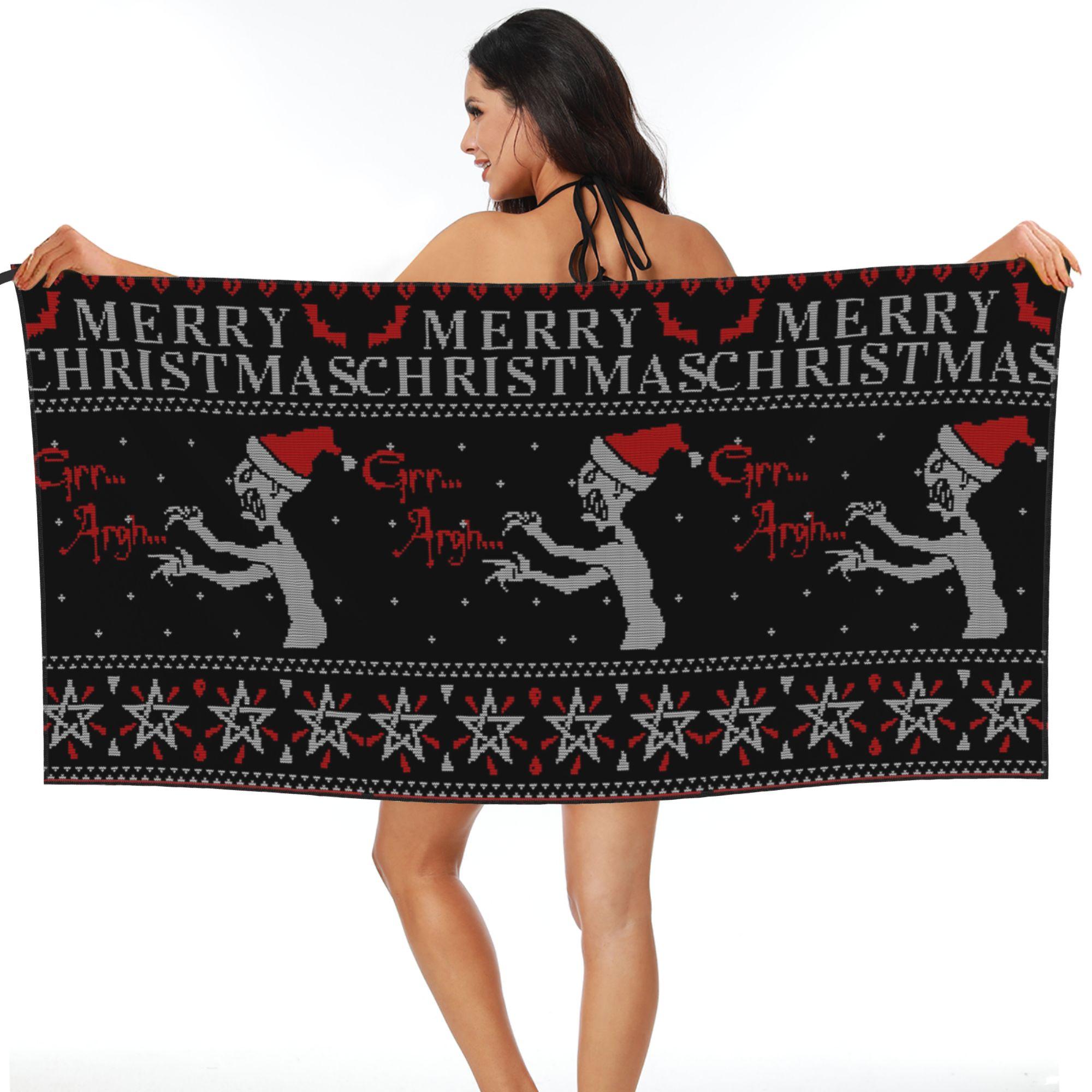 Buffy Vampire Slayer Christmas Ugly Sweater Beach Towel Soft Microfiber Quick Dry Absorbent Quick Towels For Bath W40*H60(CM)
Buffy Vampire Slayer Christmas Ugly Sweater Beach Towel Soft Microfiber Quick Dry Absorbent Quick Towels For Bath W40*H60(CM)
