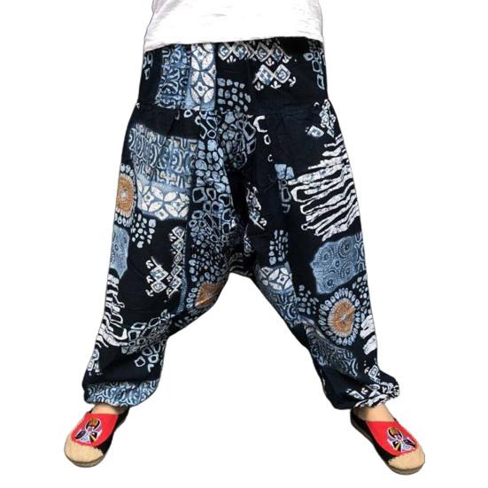Men Pants Print Loose Vintage Ethnic Style Deep Crotch Dance Elastic Waist Ankle-banded Women Men Bloomers Male Clothing темно-синий
Men Pants Print Loose Vintage Ethnic Style Deep Crotch Dance Elastic Waist Ankle-banded Women Men Bloomers Male Clothing темно-синий