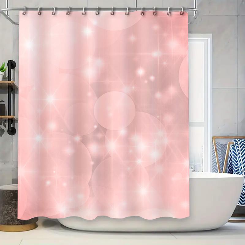 Shiny Pink Bubble Shower Curtain Set For Bathroom Decoration Waterproof Fabric With Rings Included For Bathtub Or Tubs 72 X 84 I W60H190(CM)-1 Pcs
Shiny Pink Bubble Shower Curtain Set For Bathroom Decoration Waterproof Fabric With Rings Included For Bathtub Or Tubs 72 X 84 I W60H190(CM)-1 Pcs
