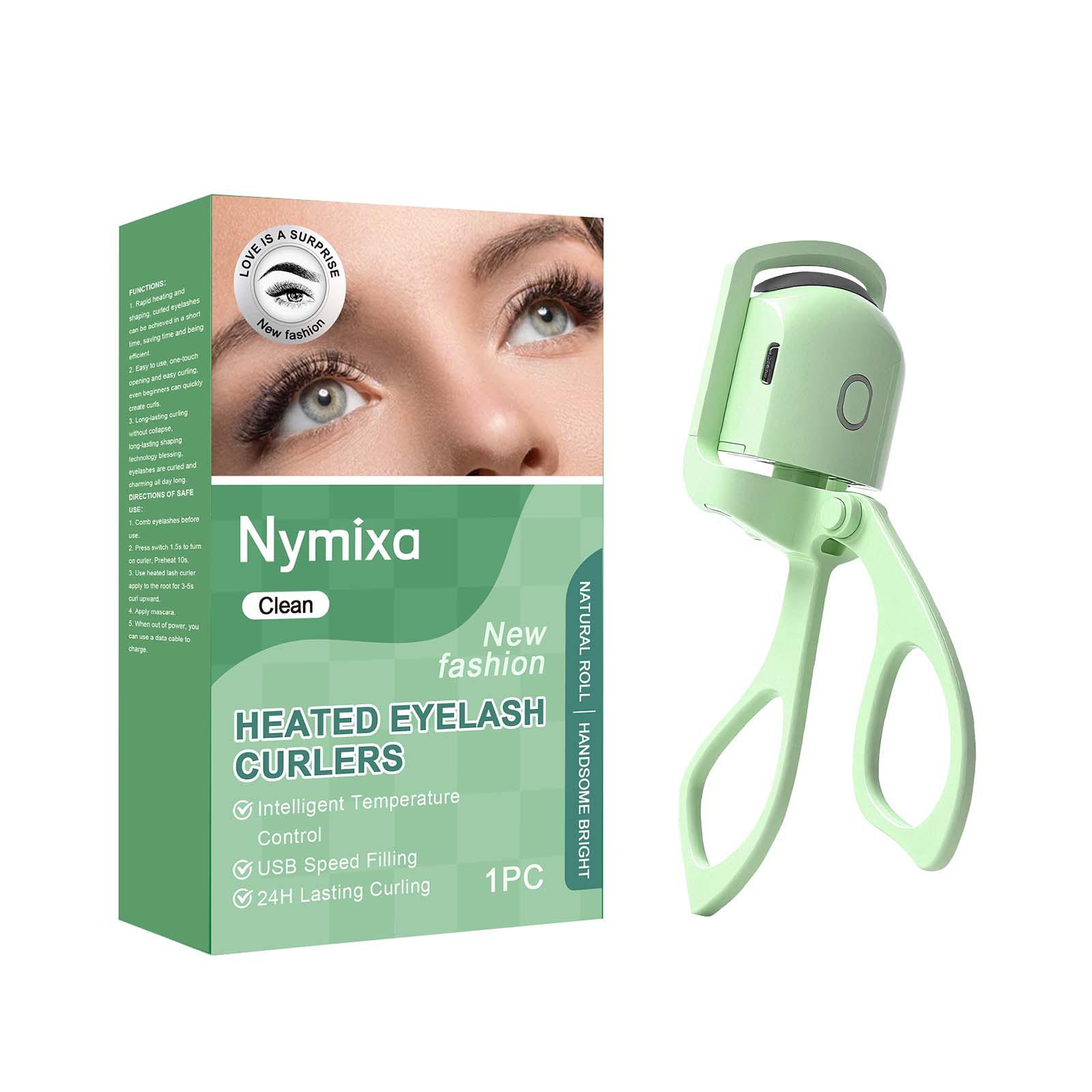 Nymixa Heated Eyelash Curler: Portable, Easy-to-Use for Soft, Beautifully Curled Lashes and Bright Eyes
Nymixa Heated Eyelash Curler: Portable, Easy-to-Use for Soft, Beautifully Curled Lashes and Bright Eyes