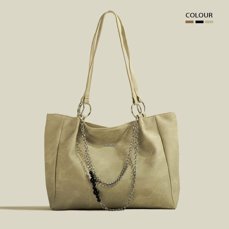 Premium chain commuter tote bag large-capacity bag women s versatile new simple shoulder bag
Premium chain commuter tote bag large-capacity bag women s versatile new simple shoulder bag