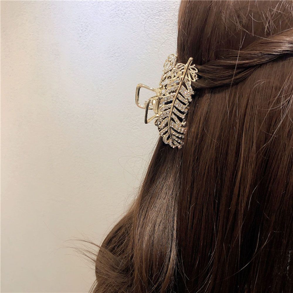 Color Headdress Clip Elegant Gift For Women Hair Accessories Shark Clip Hair Clips Leaf Hairpin
Color Headdress Clip Elegant Gift For Women Hair Accessories Shark Clip Hair Clips Leaf Hairpin