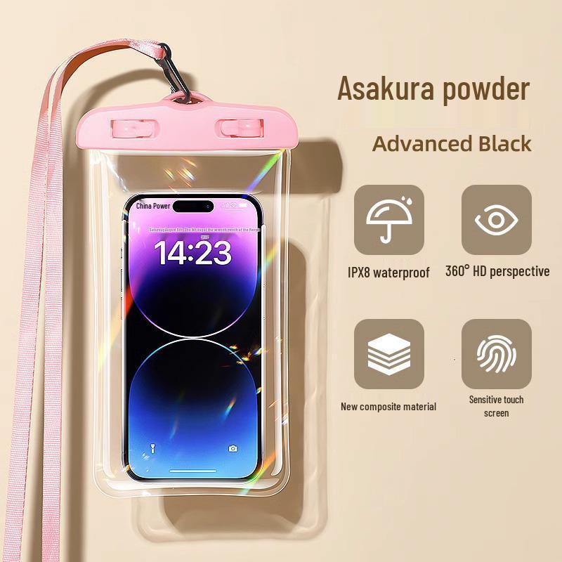 Водонепроницаемый чехол для мобильного телефона с сенсорным экраном, противоударной подушкой безопасности, большой вместимости для плавания, дайвинга и активного отдыха
Водонепроницаемый чехол для мобильного телефона с сенсорным экраном, противоударной подушкой безопасности, большой вместимости для плавания, дайвинга и активного отдыха