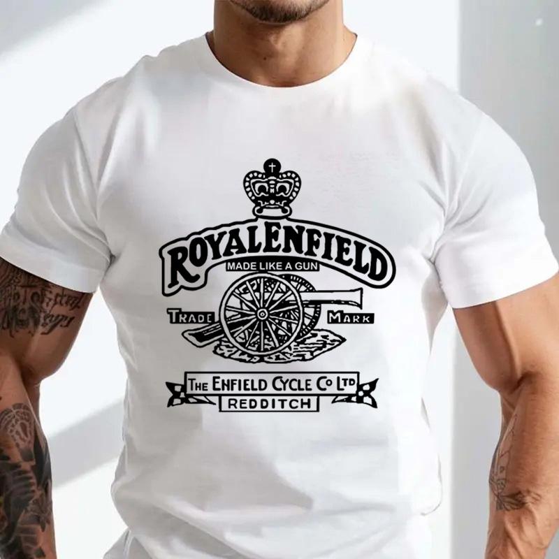 Retro Vintage Classic Royal Enfield Motorcycle Gun Logo Premium Biker T-shirt Cotton O-Neck Short Sleeve Casual T Shirt S
Retro Vintage Classic Royal Enfield Motorcycle Gun Logo Premium Biker T-shirt Cotton O-Neck Short Sleeve Casual T Shirt S