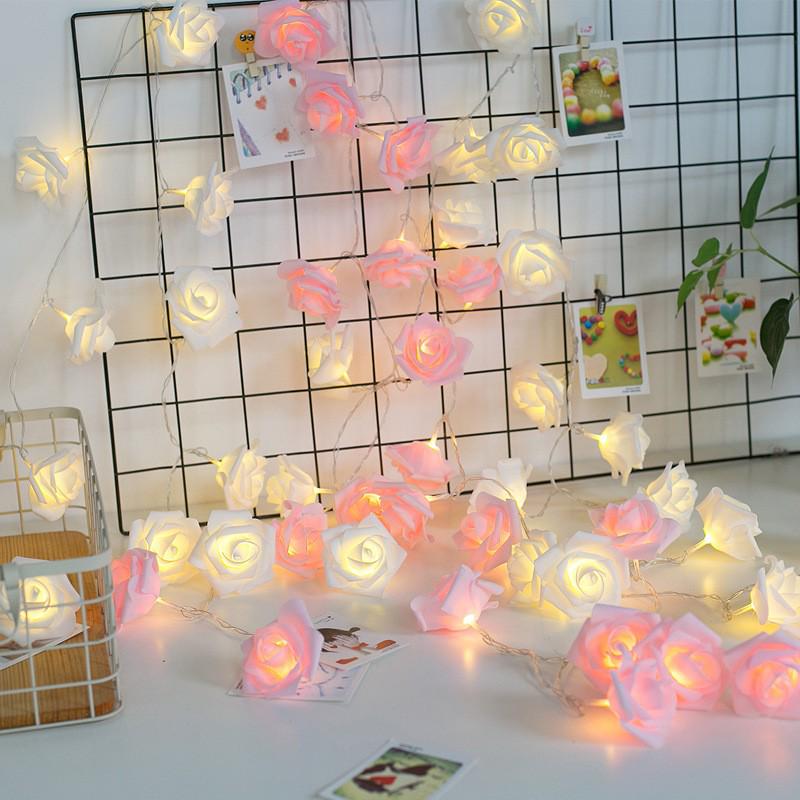 LED Rose Flower Battery String Lights - Decorative Photo Clip Festival Lights Battery box: 1.5m 10 warm white rose lights
LED Rose Flower Battery String Lights - Decorative Photo Clip Festival Lights Battery box: 1.5m 10 warm white rose lights