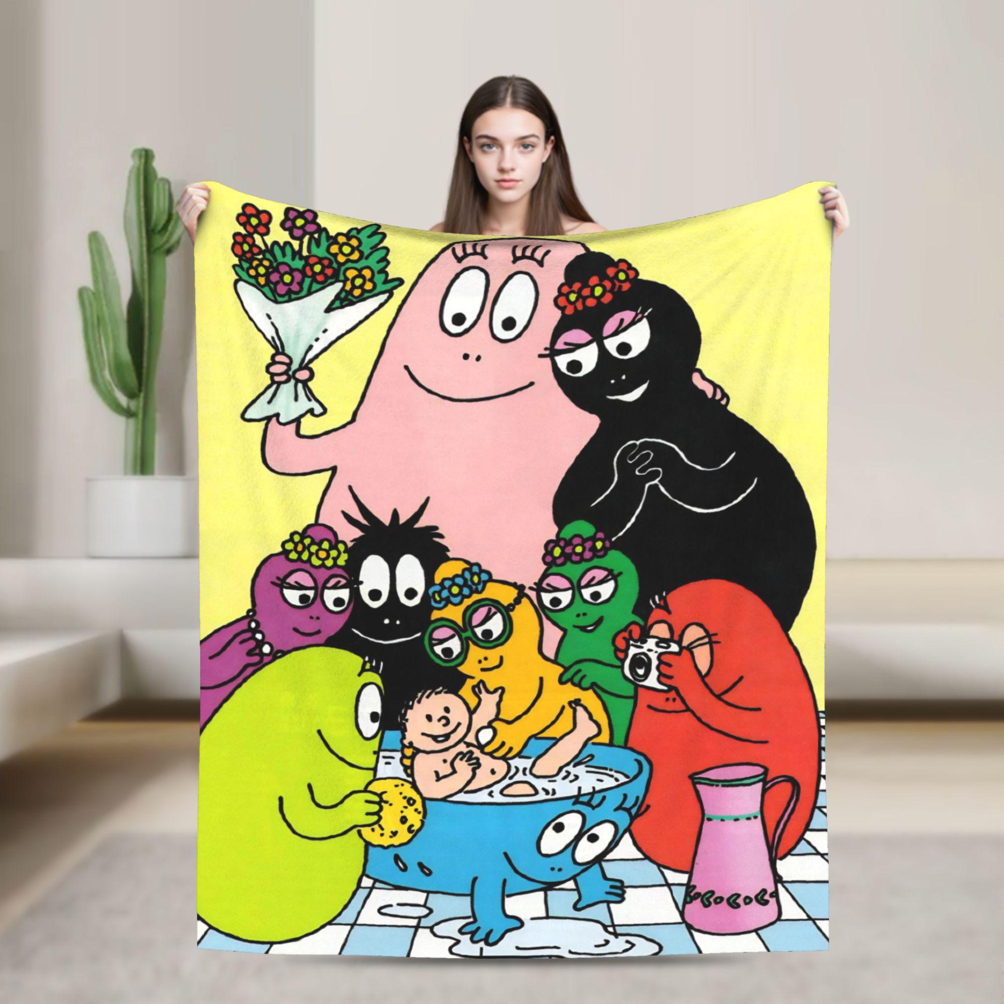 Kawaii Barbapapa Cartoon Throw Blanket for Couch Fuzzy Soft Plush Blanket 50x60 Inches Multiple Sizes Bedspreads for All Seasons 50x60in
Kawaii Barbapapa Cartoon Throw Blanket for Couch Fuzzy Soft Plush Blanket 50x60 Inches Multiple Sizes Bedspreads for All Seasons 50x60in