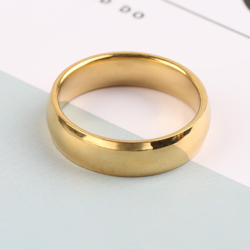 2023 New Fashion Simple Smooth Stainless Steel Ring for Women and Men Classic Gold Color Couple Rings Wedding Engagement Zircon 6
2023 New Fashion Simple Smooth Stainless Steel Ring for Women and Men Classic Gold Color Couple Rings Wedding Engagement Zircon 6