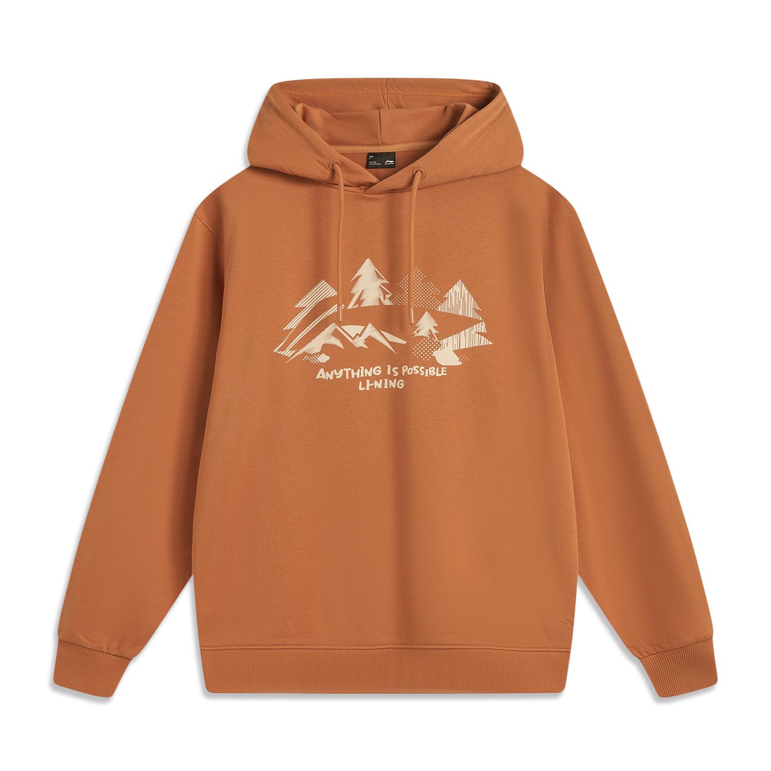 Li Ning Sports Lifestyle Series Hooded Pullover Letter Print Long Sleeve Sweatshirt Men sweatshirt Amber-Brown AWDV355-5 XL
Li Ning Sports Lifestyle Series Hooded Pullover Letter Print Long Sleeve Sweatshirt Men sweatshirt Amber-Brown AWDV355-5 XL