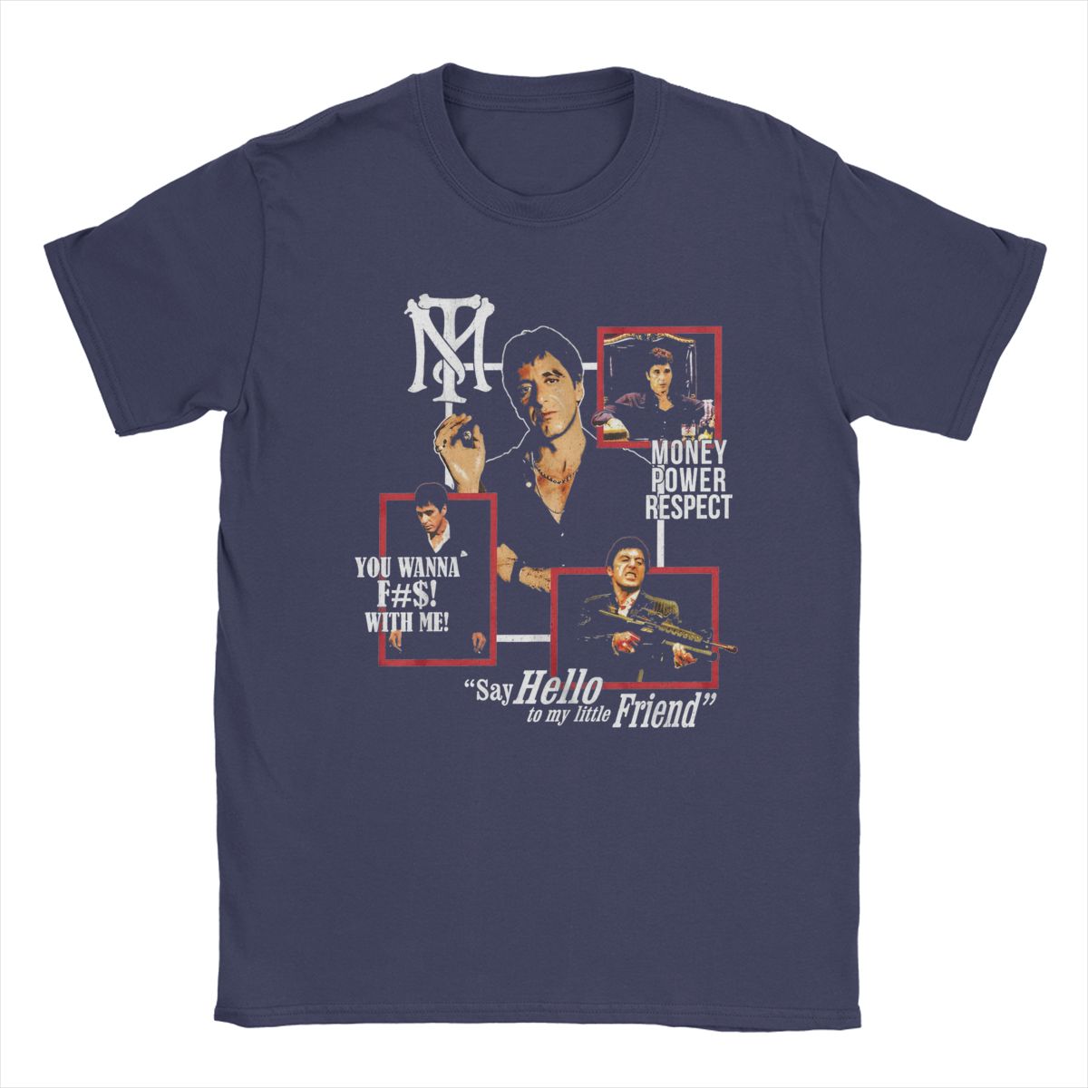 Scarface T Shirts Men s Cotton Vintage T-Shirt Round Neck Movie Tees Short Sleeve Clothes Gift Idea 4XL
Scarface T Shirts Men s Cotton Vintage T-Shirt Round Neck Movie Tees Short Sleeve Clothes Gift Idea 4XL