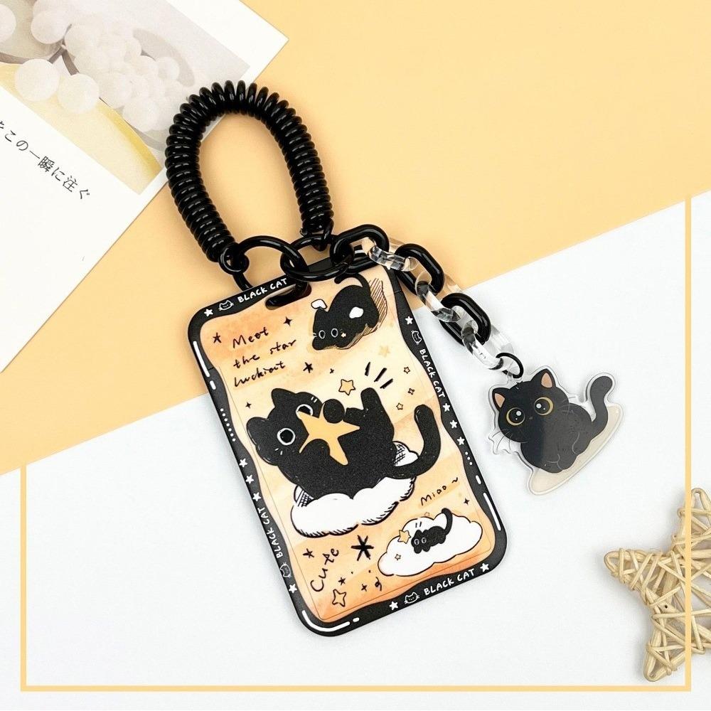 Cartoon Star Cat Card Holder Transparent with Pendant ID Card Holder Slide Cover Idol Photos Protective Cover for Girls Gift
Cartoon Star Cat Card Holder Transparent with Pendant ID Card Holder Slide Cover Idol Photos Protective Cover for Girls Gift