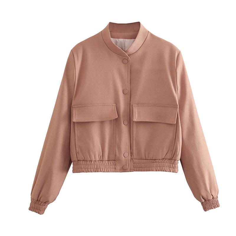 2026 Spring Lotus Root Pink Versatile Jacket with Large Pockets - European & American Style Fashion. Large
2026 Spring Lotus Root Pink Versatile Jacket with Large Pockets - European & American Style Fashion. Large