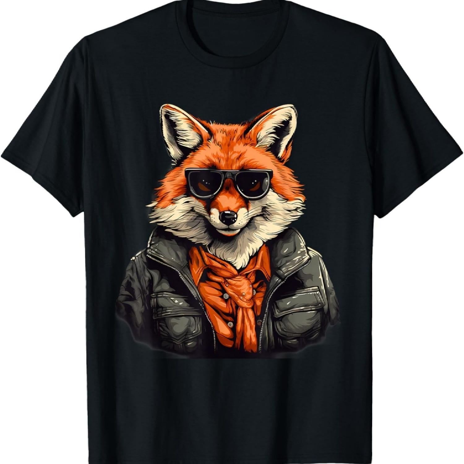 Fox Artwork Sunglass Portrait Wildlife Art Forest Animal T-Shirt XXXXXL чорний
Fox Artwork Sunglass Portrait Wildlife Art Forest Animal T-Shirt XXXXXL чорний