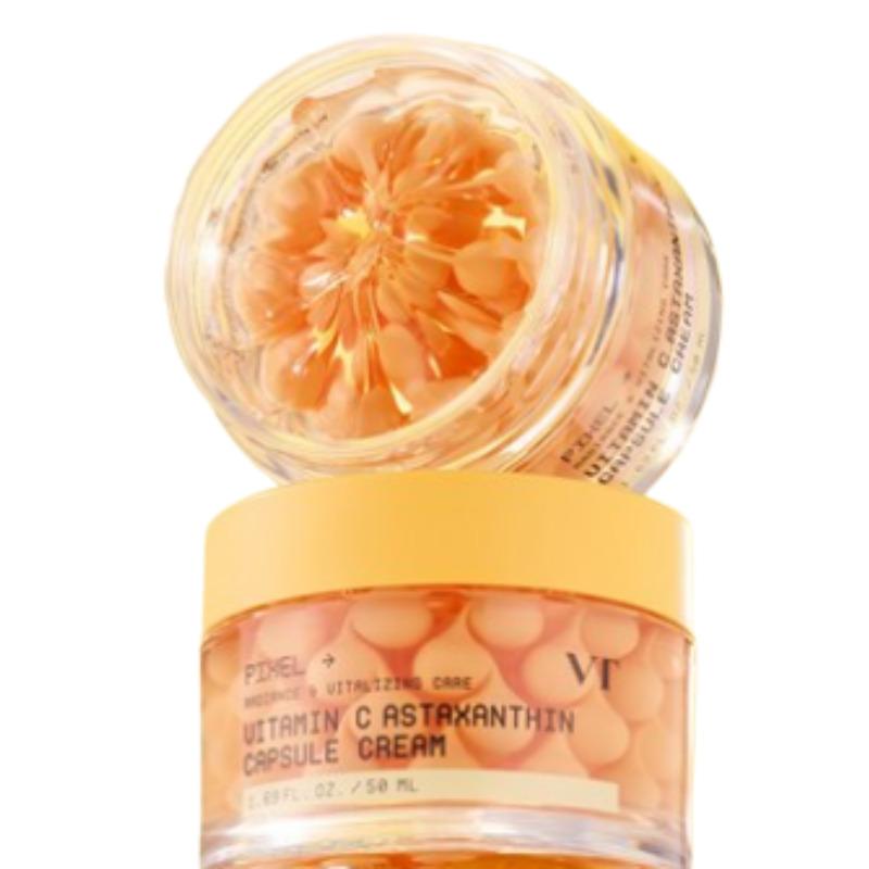 VT Cosmetics Vitamin C Astaxanthin Capsule Cream 50ml
VT Cosmetics Vitamin C Astaxanthin Capsule Cream 50ml