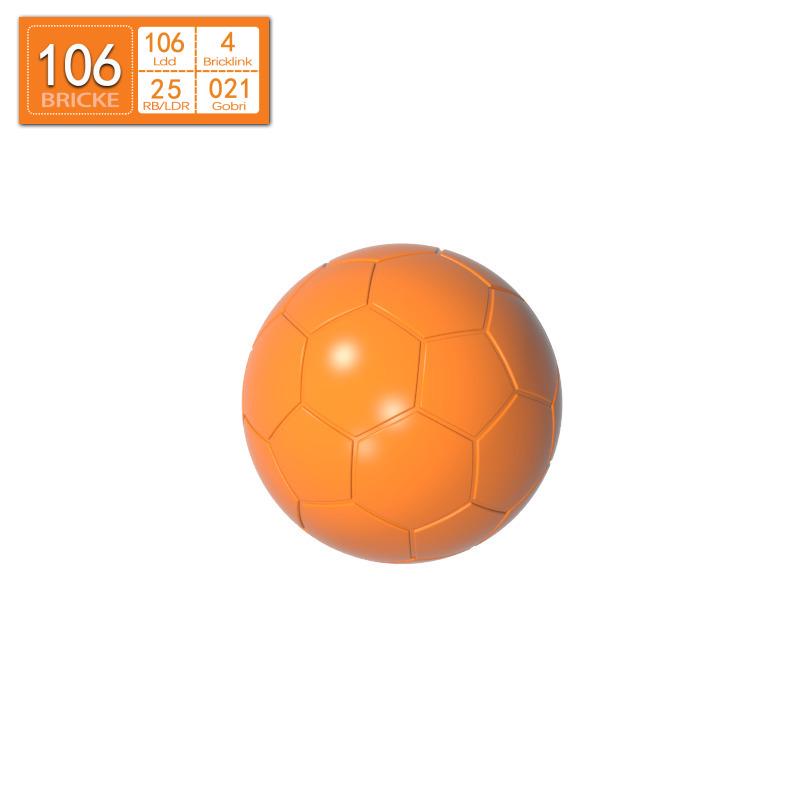 BRICKE 72824 Building Block Football, Compatible with LEGO, MOC Accessories, Table Ordering Available 35 pcs
BRICKE 72824 Building Block Football, Compatible with LEGO, MOC Accessories, Table Ordering Available 35 pcs