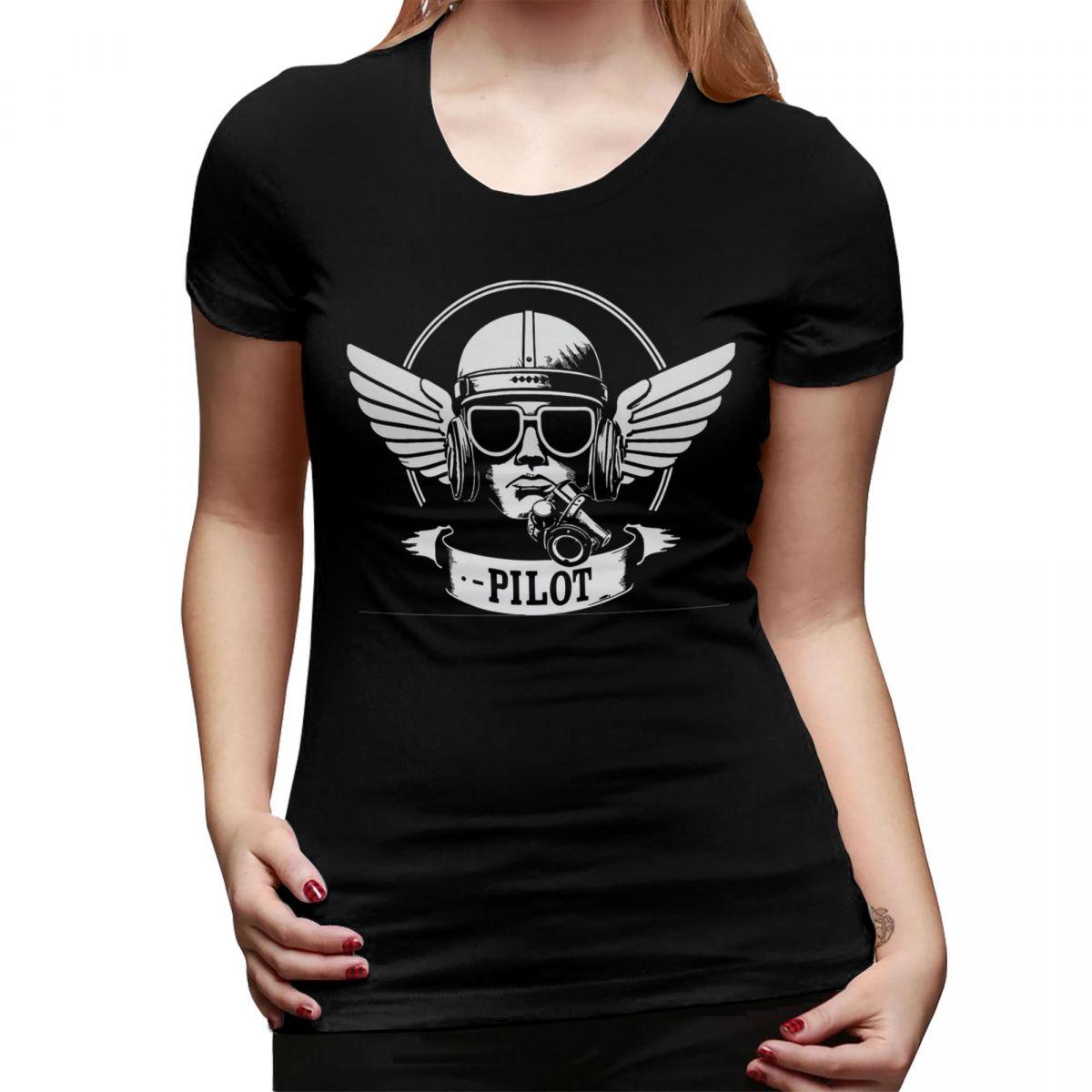 Pilot TShirt for Women Crew Neck Streetwear T Shirts Womens Tees Short Summer Clothes Tops 4XL
Pilot TShirt for Women Crew Neck Streetwear T Shirts Womens Tees Short Summer Clothes Tops 4XL