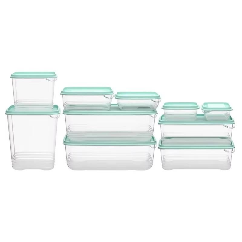 10Pcs Kitchen Refrigerator Storage Boxes Food Container Square Crisper Portable Transparent Seal Box Snacks Dried Fruit Tank
10Pcs Kitchen Refrigerator Storage Boxes Food Container Square Crisper Portable Transparent Seal Box Snacks Dried Fruit Tank
