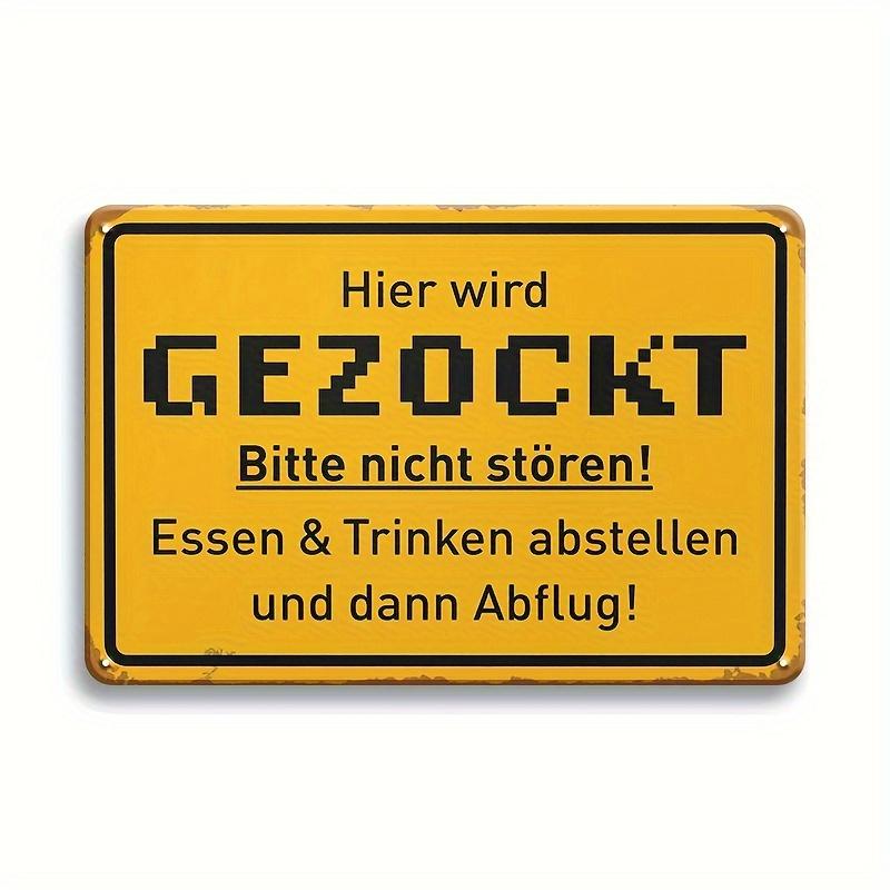 Retro Gaming Metal Sign Perfect for Game Room for Man Cave Birthday Decor Durable Iron Construction Gamer Gift Gam 20x30cm(7.8x11.8inch)
Retro Gaming Metal Sign Perfect for Game Room for Man Cave Birthday Decor Durable Iron Construction Gamer Gift Gam 20x30cm(7.8x11.8inch)