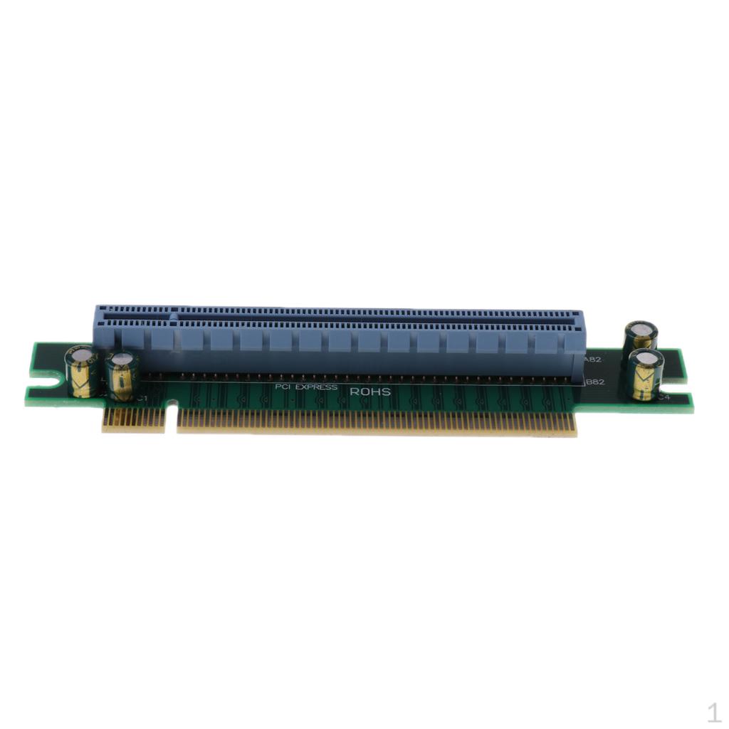 PCI- 16x Riser Card 90° Right Angle Adapter for 1U chassis
PCI- 16x Riser Card 90° Right Angle Adapter for 1U chassis