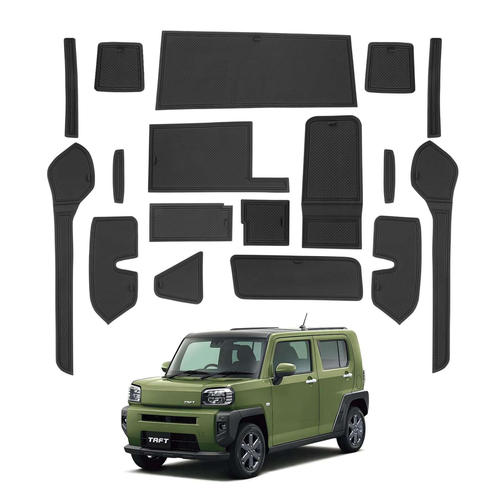 Резиновые коврики для салона LANGBEAN для Daihatsu Taft, карман двери, защита от царапин и шума, комплект для тюнинга салона Taft Custom LA900S/LA910S, противоскользящие коврики, защита, чёрный
Резиновые коврики для салона LANGBEAN для Daihatsu Taft, карман двери, защита от царапин и шума, комплект для тюнинга салона Taft Custom LA900S/LA910S, противоскользящие коврики, защита, чёрный
