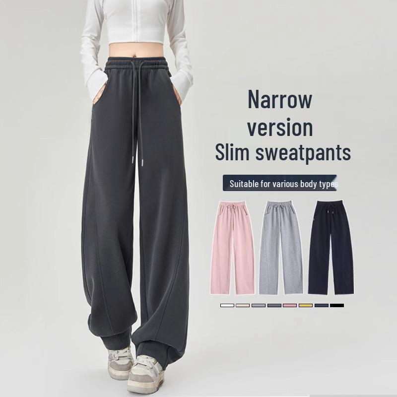 Women s Petite Narrow-Banana-Wide-Leg Drape Casual Straight-Leg Sweatpants for Spring/Autumn S
Women s Petite Narrow-Banana-Wide-Leg Drape Casual Straight-Leg Sweatpants for Spring/Autumn S