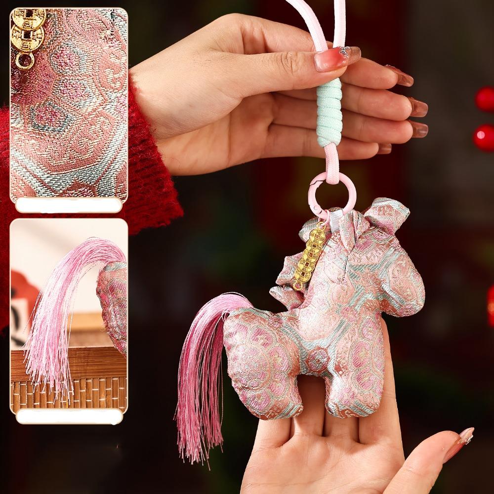 Chinese Style New Years Decoration Traditional Calabash New Year Hanging Ornaments Copper Coin Good Luck Little Horse Keychain
Chinese Style New Years Decoration Traditional Calabash New Year Hanging Ornaments Copper Coin Good Luck Little Horse Keychain