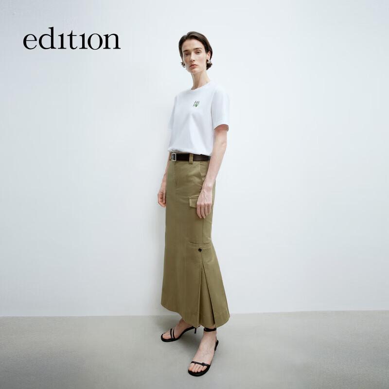 Edition Women s Embroidered Logo Pure Cotton Short Sleeve T-Shirt S
Edition Women s Embroidered Logo Pure Cotton Short Sleeve T-Shirt S