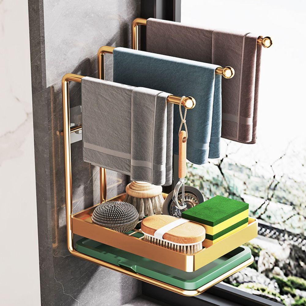Waterproof Headband Holder Modern Kitchen Storage Stand Kitchen Sponge Rack Kitchen Utensils Black
Waterproof Headband Holder Modern Kitchen Storage Stand Kitchen Sponge Rack Kitchen Utensils Black