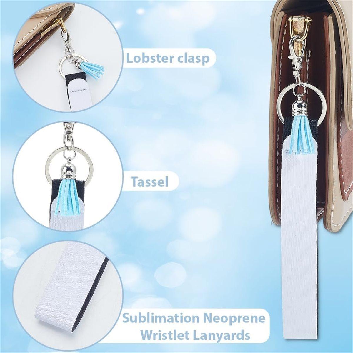68Pcs Sublimation Wristlet Keychain Blanks Sublimation Wristlet Keychain Making Kit for Birthday Gifts Party Favor China Mainland
68Pcs Sublimation Wristlet Keychain Blanks Sublimation Wristlet Keychain Making Kit for Birthday Gifts Party Favor China Mainland
