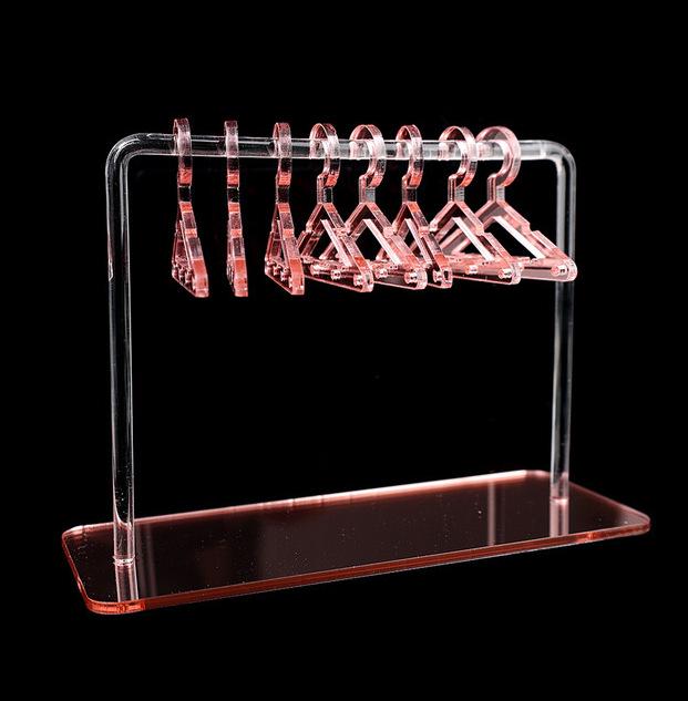 Стойка для демонстрации сережек и чокеров из акрила Cross-Border - органайзер в форме вешалки для персонализированных ювелирных изделий роза розовый
Стойка для демонстрации сережек и чокеров из акрила Cross-Border - органайзер в форме вешалки для персонализированных ювелирных изделий роза розовый