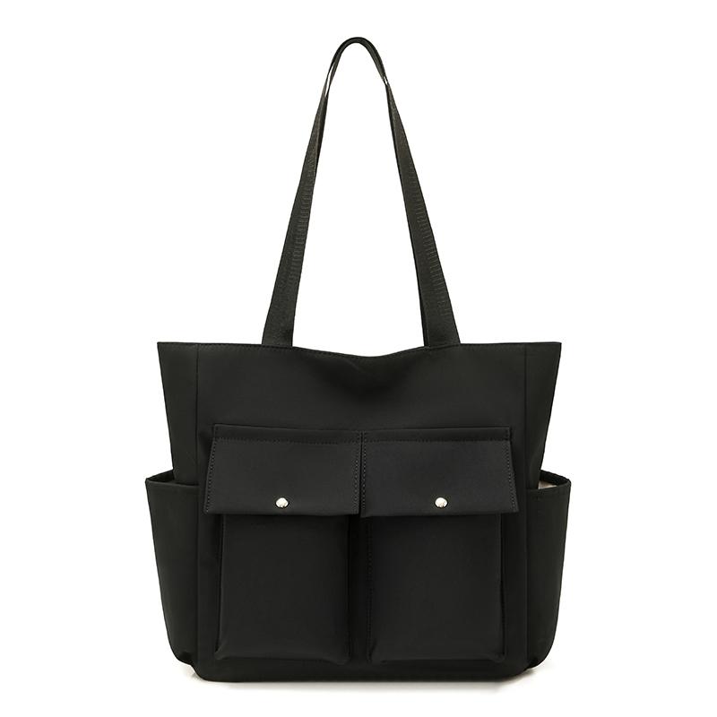 Handbag Large Capacity Tote Bag Women Solid Color Shoulder Bag чёрный
Handbag Large Capacity Tote Bag Women Solid Color Shoulder Bag чёрный