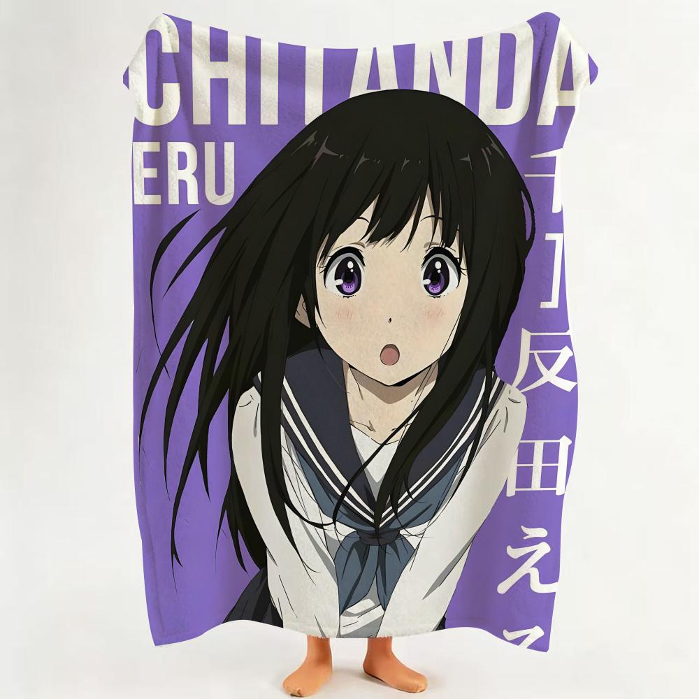 Anime H Hyouka Throw Flannel Throw Blanket Suitable for Sofa Living Room Bedroom 75cmx90cm
Anime H Hyouka Throw Flannel Throw Blanket Suitable for Sofa Living Room Bedroom 75cmx90cm