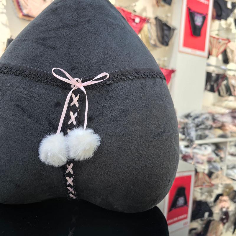 Женские сексуальные красные рождественские стринги с помпоном Medium чёрный
Женские сексуальные красные рождественские стринги с помпоном Medium чёрный