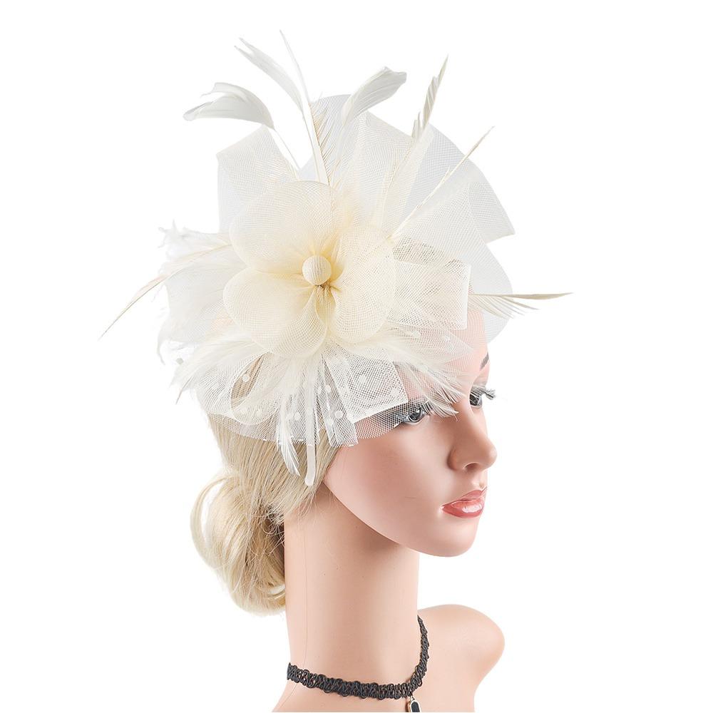 Vintage Flower Mesh Fascinators Hat with Hair Clip Feathers Derby Hat 1920s Clip Headwear Women бежевый
Vintage Flower Mesh Fascinators Hat with Hair Clip Feathers Derby Hat 1920s Clip Headwear Women бежевый