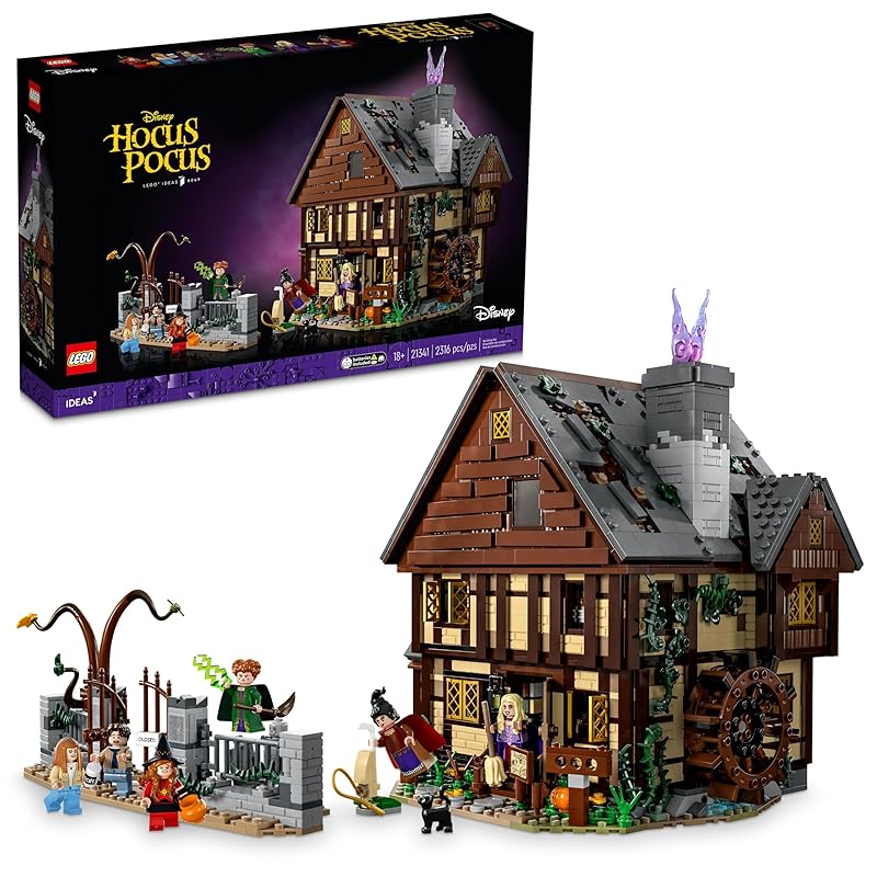 Идея Lego Дисней Фокус Покус: Дом сестер Сандерсон 21341 игрушки блок настоящее фэнтези принцесса принцесса мальчик девочка взрослый
Идея Lego Дисней Фокус Покус: Дом сестер Сандерсон 21341 игрушки блок настоящее фэнтези принцесса принцесса мальчик девочка взрослый