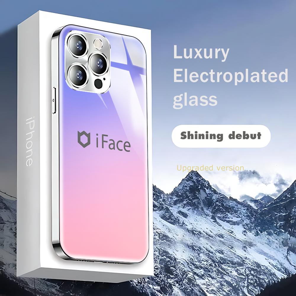 Fashion Designed IFac Phone Case For iphone 17 16 15 14 13 12 Pro Plus Max New Electroplated glass Case iPhone Air
Fashion Designed IFac Phone Case For iphone 17 16 15 14 13 12 Pro Plus Max New Electroplated glass Case iPhone Air