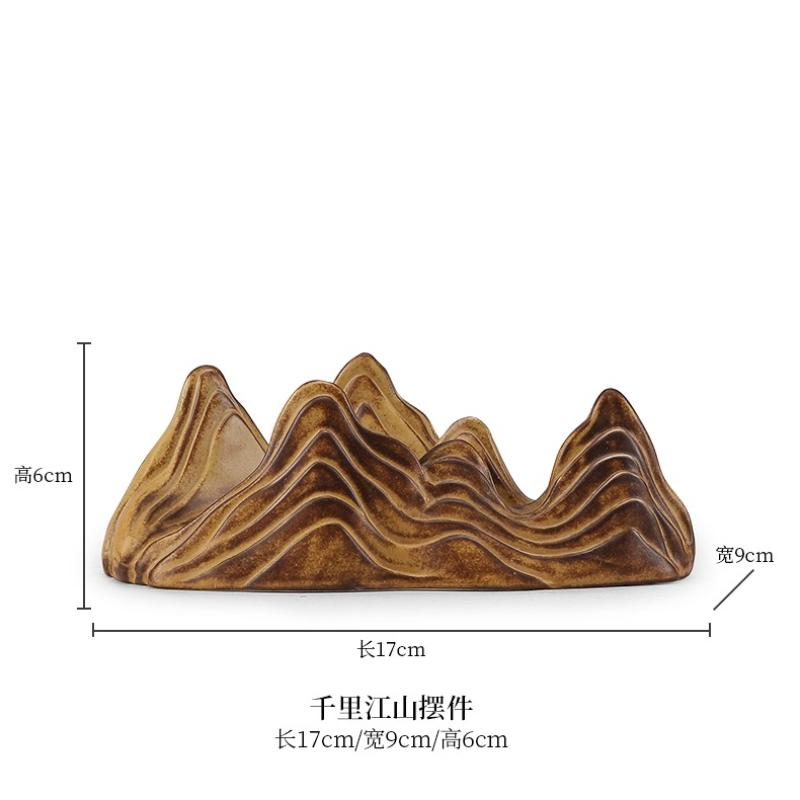 1pc Chinese Ceramic Rockery Decorations Home Decoration Fish Tank Landscape Decoration Ceramic Rockery Handicrafts 17*9*6cm
1pc Chinese Ceramic Rockery Decorations Home Decoration Fish Tank Landscape Decoration Ceramic Rockery Handicrafts 17*9*6cm