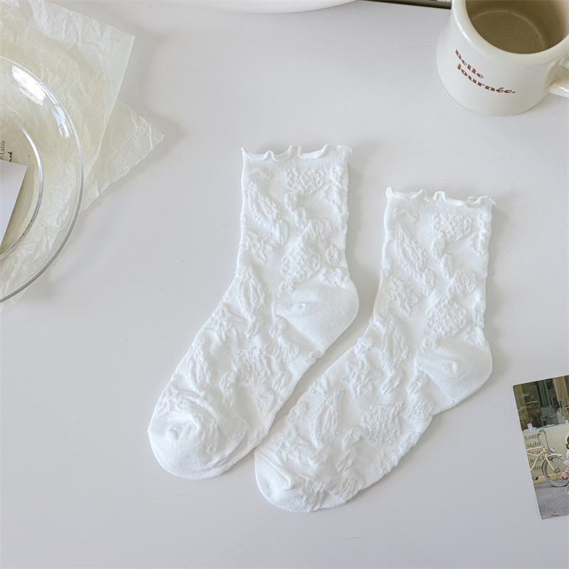 Female Spring and Summer Thin Fashionable New Sweet Lace In Tube Socks 1 pair белый
Female Spring and Summer Thin Fashionable New Sweet Lace In Tube Socks 1 pair белый