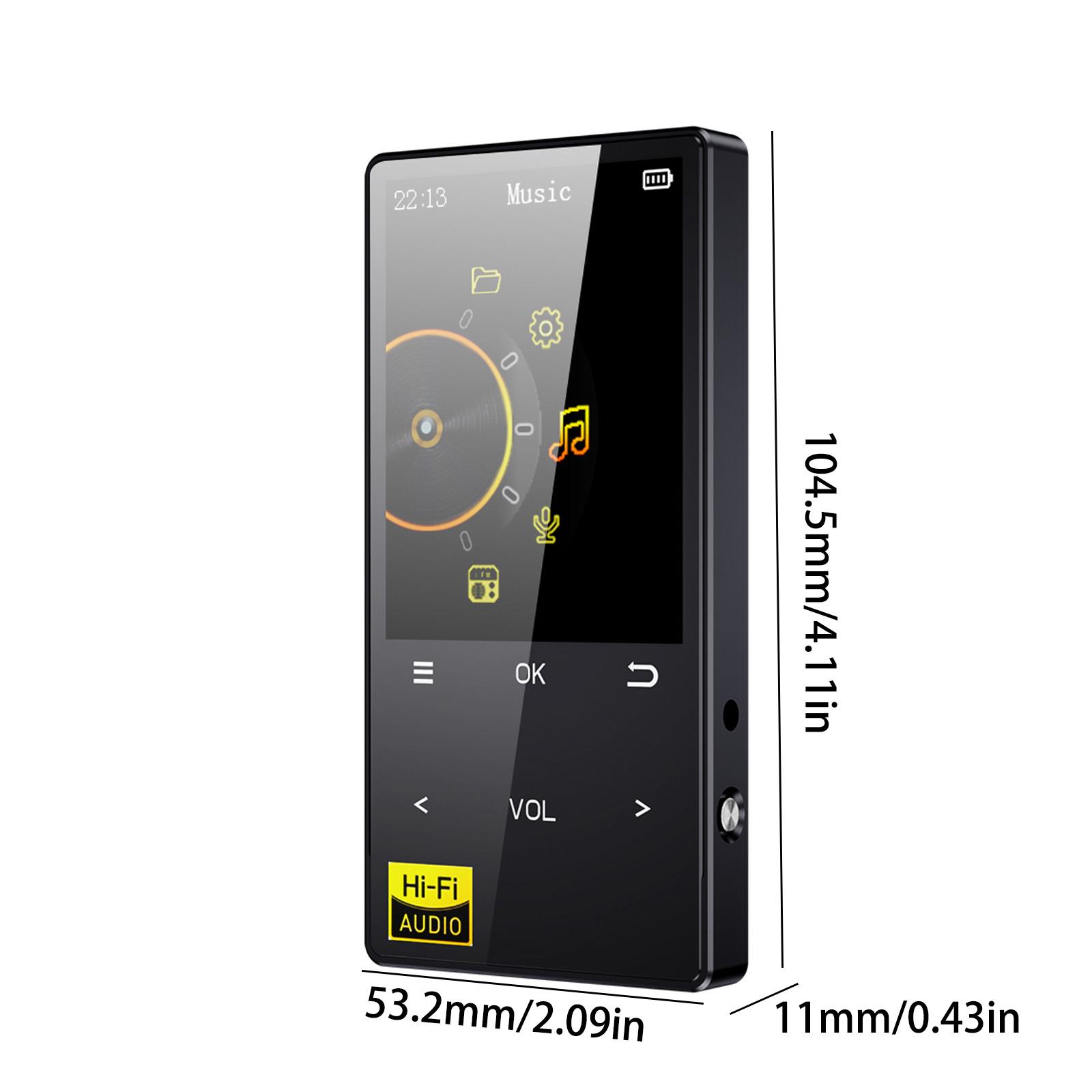 Bluetooth-compatible Music Player 32GB Storage Radio Recorder Video Ebook Reader 2.4Inch Display For Outdoor 1
Bluetooth-compatible Music Player 32GB Storage Radio Recorder Video Ebook Reader 2.4Inch Display For Outdoor 1