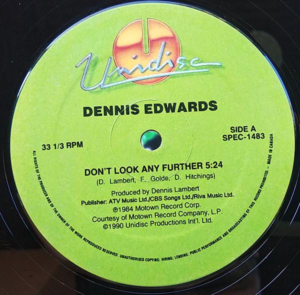 12inch Record DENNIS EDWARDS / JIMMY BO HORNE - Don t Look Any Further / Is It In / SPEC1483 Unidisc 1990 Canada Dance & Electronica Used
12inch Record DENNIS EDWARDS / JIMMY BO HORNE - Don t Look Any Further / Is It In / SPEC1483 Unidisc 1990 Canada Dance & Electronica Used