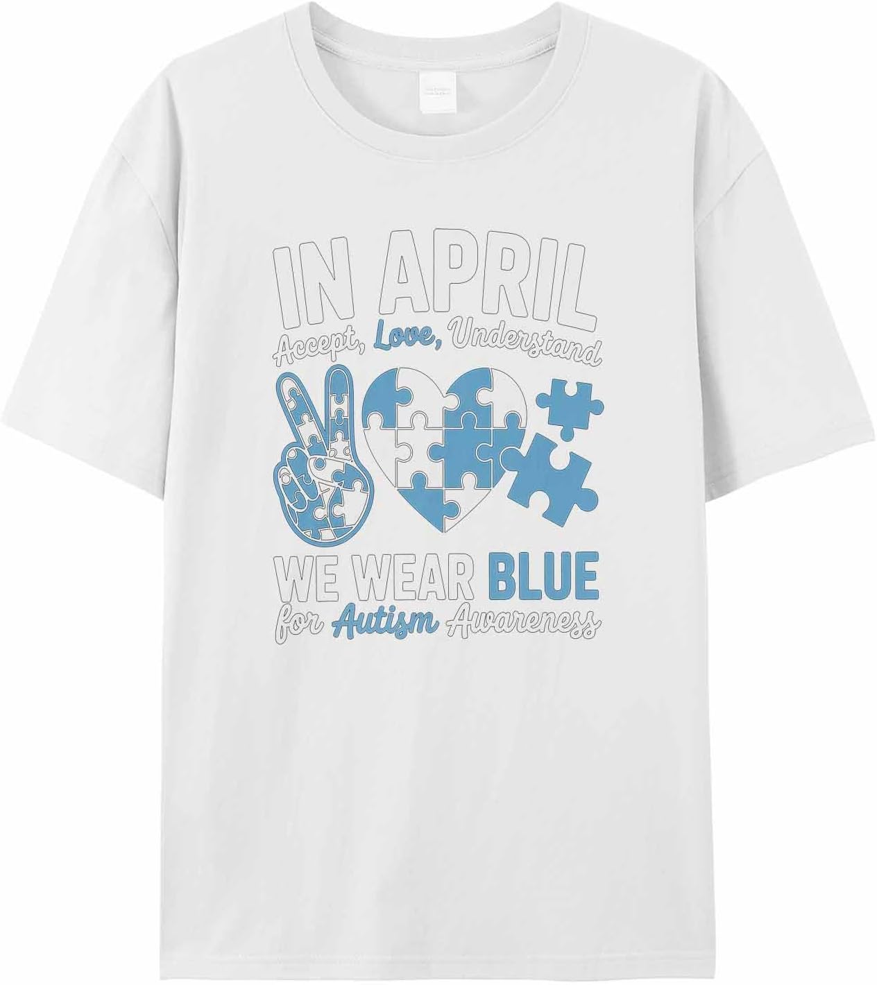 T Shirts for Women Graphic Tees Love Jigsaw Crew Neck Short Sleeve Shirts for Women Blue Art Casual T-Shirt 5XL різнокольоровий
T Shirts for Women Graphic Tees Love Jigsaw Crew Neck Short Sleeve Shirts for Women Blue Art Casual T-Shirt 5XL різнокольоровий
