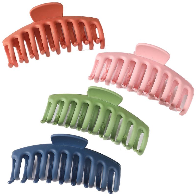 4pcs Hair Clips Matte Elegant Strong Hold Banana Claw Clips for Women Thin Thick Curly Hair A
4pcs Hair Clips Matte Elegant Strong Hold Banana Claw Clips for Women Thin Thick Curly Hair A