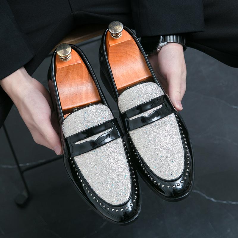 Men s shoes large size spring new leather shoes fashion men s foot business dress shoes British style pointed leather shoes 38
Men s shoes large size spring new leather shoes fashion men s foot business dress shoes British style pointed leather shoes 38