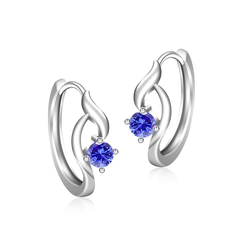 Naniwaai earrings ladies december birthstone hoop silver Compatible with metal allergies flower ring woman present
Naniwaai earrings ladies december birthstone hoop silver Compatible with metal allergies flower ring woman present